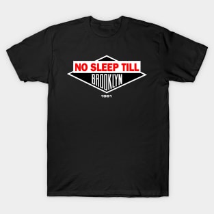 No sleep till brooklyn nets t shirt on sale